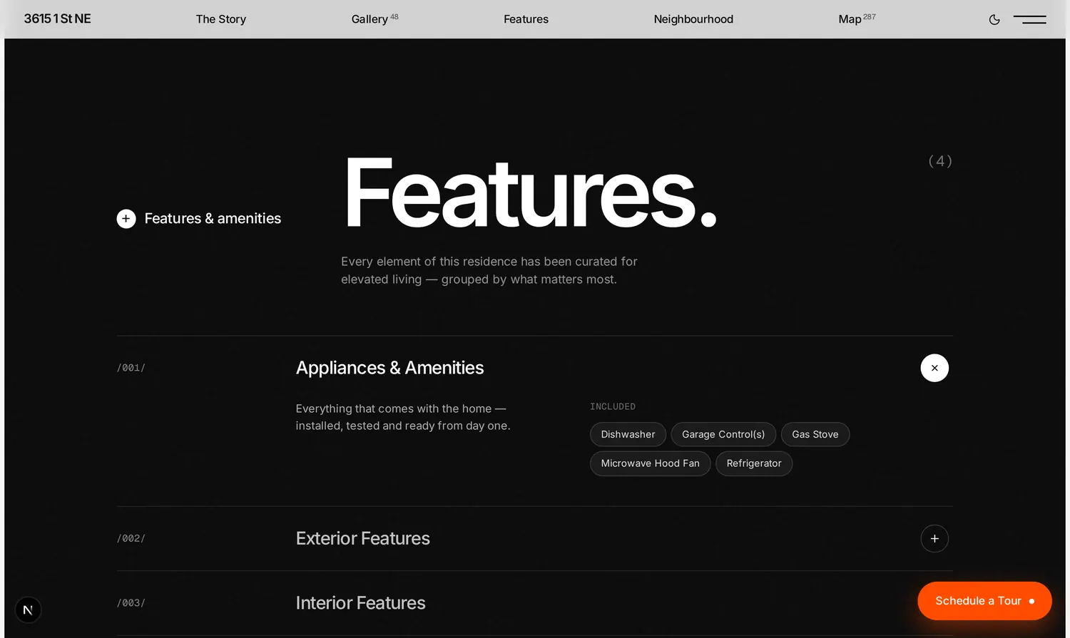 Features & amenities